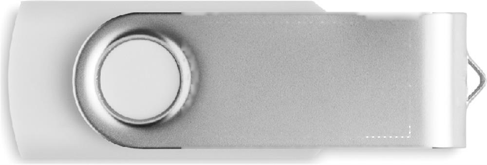 TECHMATE RABS - Gerecycled ABS USB 16G — drukvlak voorzijde