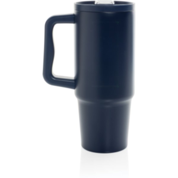 Embrace Lekvrij RCS recycled RVS Beker 900ml — drukvlak artikel achterzijde