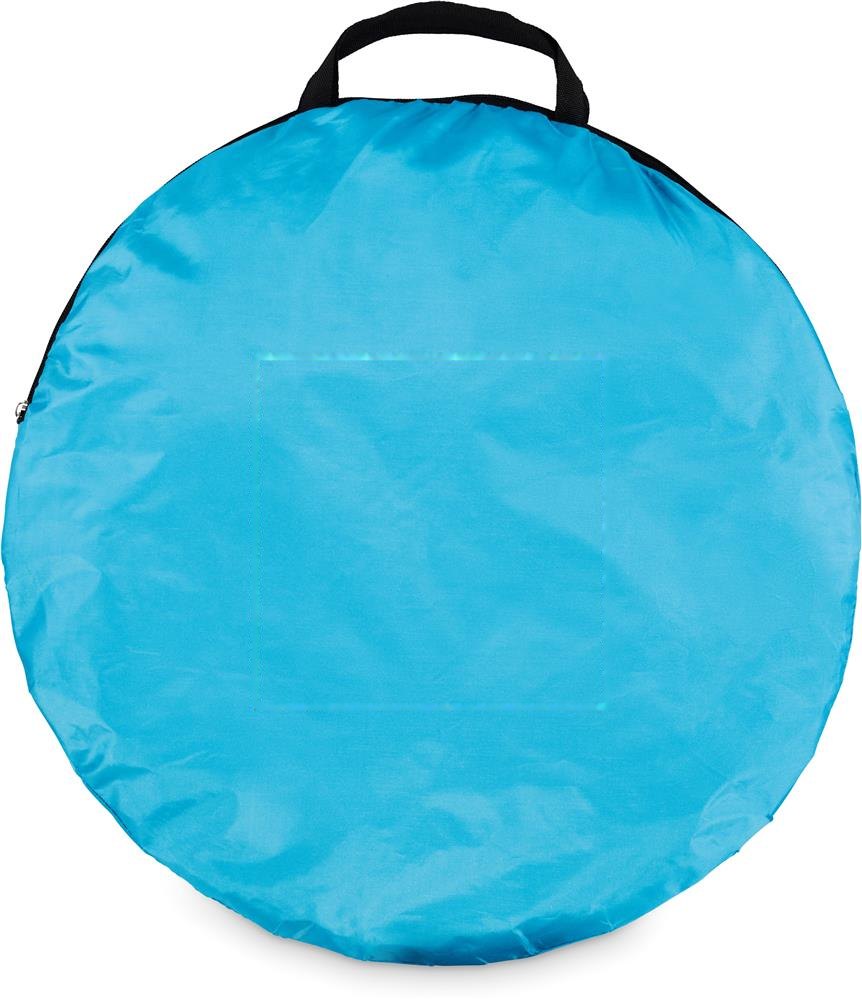 SHADE - 190T polyester strandtent — drukvlak midden op de achterkant