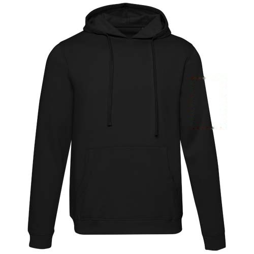 Jasper 280 g/m² uniseks hoodie — drukvlak linker bicep