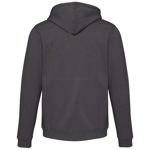 Jasper 280 g/m² uniseks hoodie — drukvlak impact hoog op de achterzijde