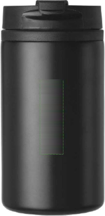 Dubbelwandige thermosbeker Gisela | 300 ml — drukvlak voorzijde