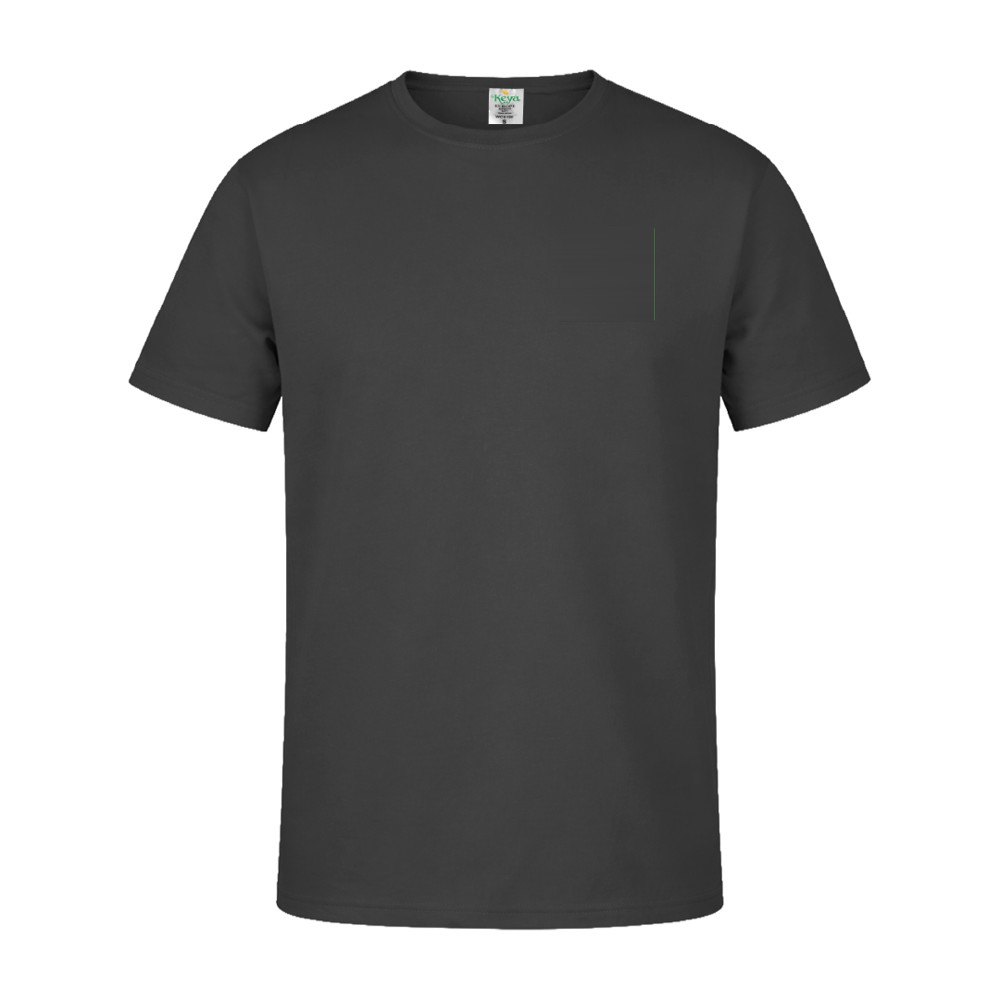 Volwassene Kleuren T-Shirt "keya" MC180 — drukvlak linkerborst