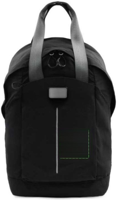 BrandCharger Pulse rugzak — drukvlak voorzijde
