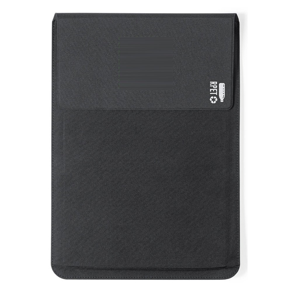 Multifunctioneel Laptoptasje Broomer — drukvlak gecentreerd op de flap