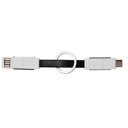 One 4-in-1 kabel — drukvlak paneel
