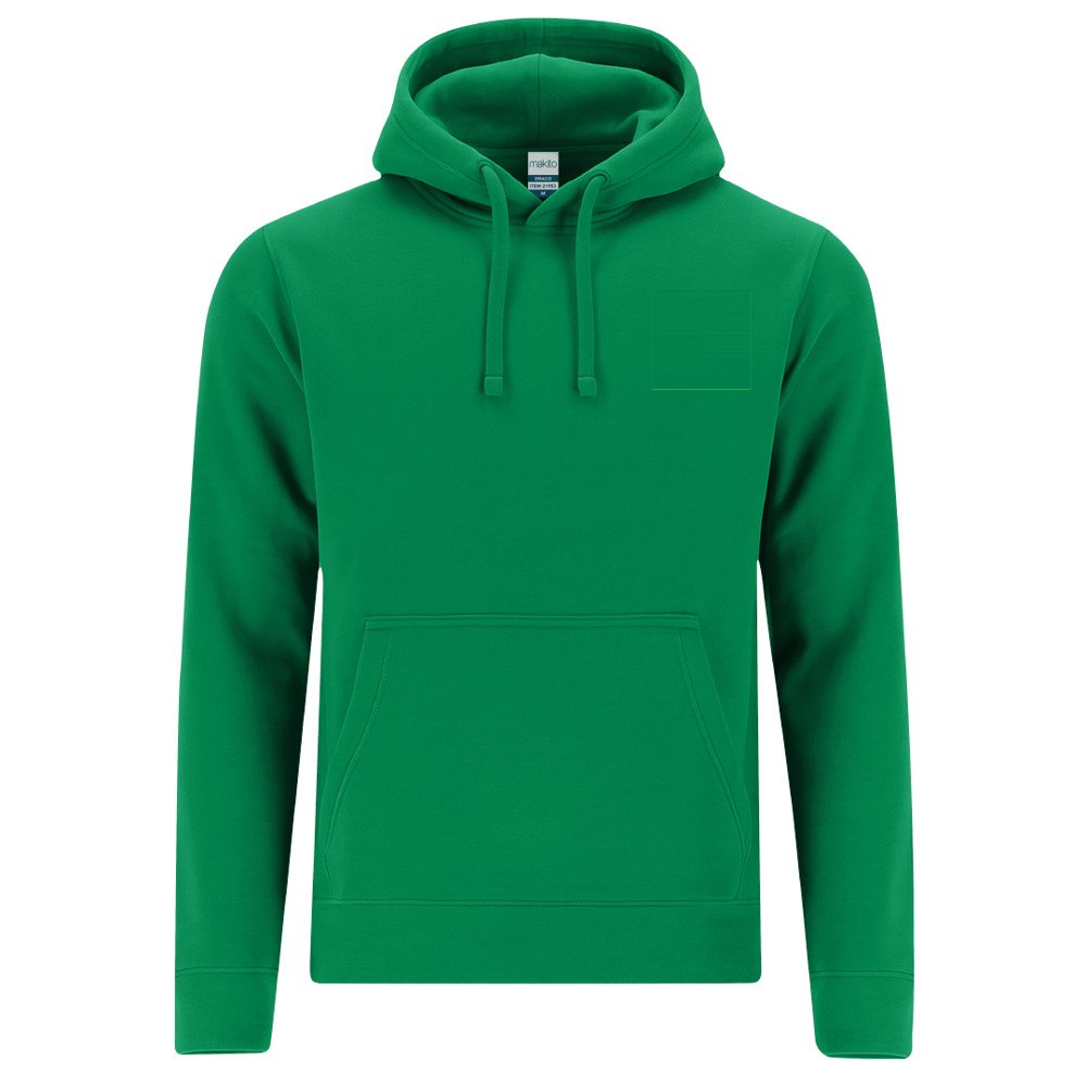 Volwassene Sweatshirt Draco — drukvlak linkerborst