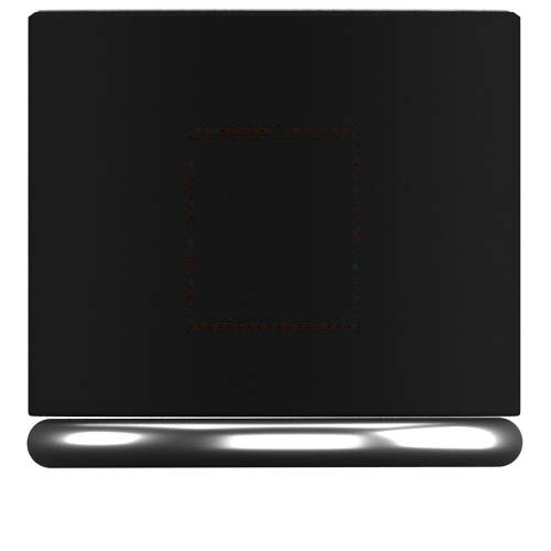 SCX.design S26 speaker 3W voorzien van ring met oplichtend logo — drukvlak voorzijde