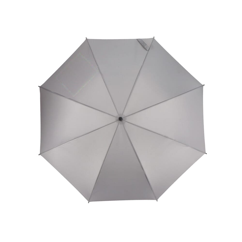 Verdure 190T Pongee 23" Winddichte haakparaplu Auto open — drukvlak linksboven paneel