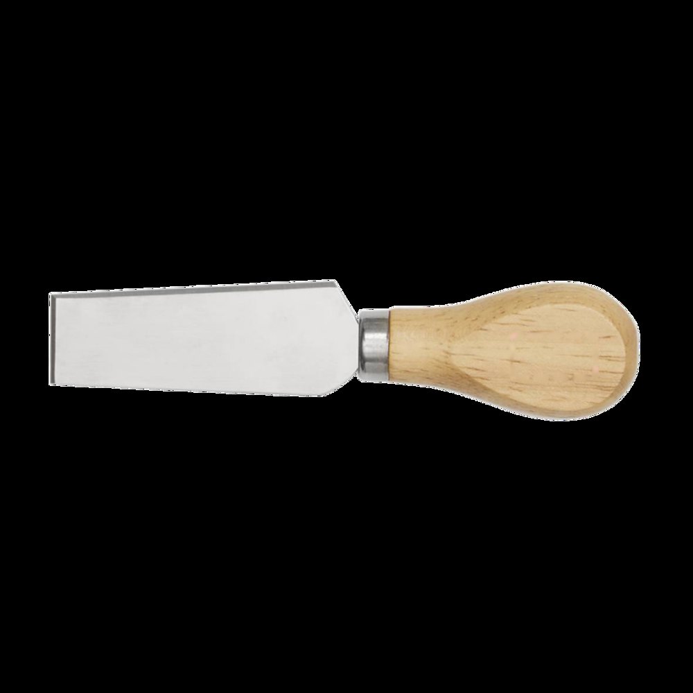 BAMBOO WINE - Wijn- en kaasset — drukvlak op het handvat van het mes
