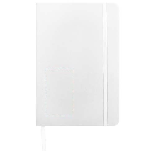 Spectrum A5 notitieboek met blanco pagina’s — drukvlak links onder