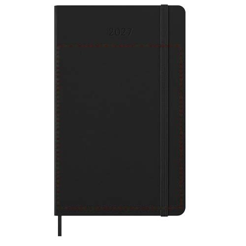 Moleskine verticale agenda voor 12 maanden met zachte kaft L — drukvlak voorzijde