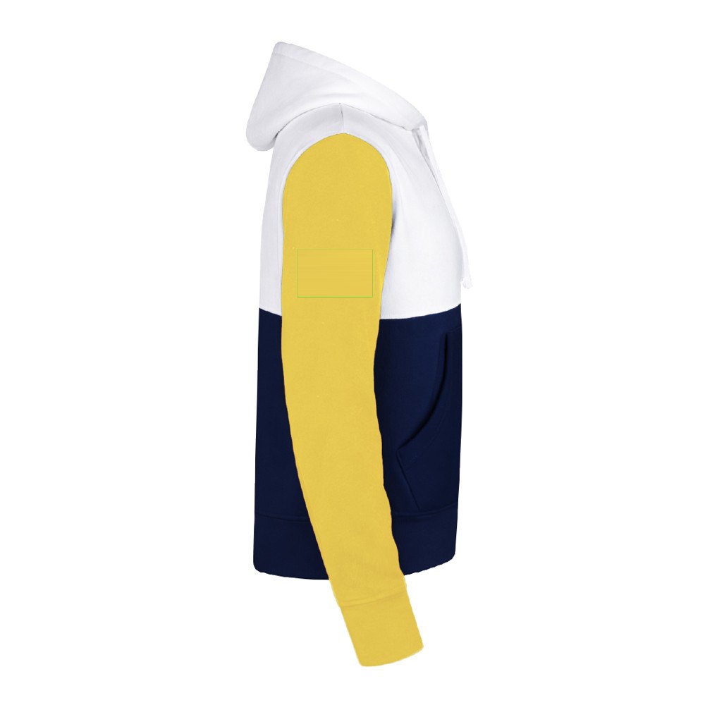 Volwassene Sweatshirt Skon — drukvlak rechtermouw