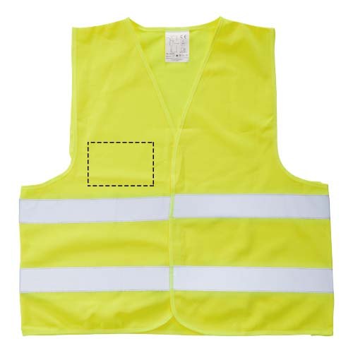 RFX™ See-me veiligheidsvest voor professioneel gebruik — drukvlak rechter borst