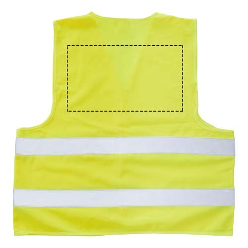 RFX™ See-me veiligheidsvest voor professioneel gebruik — drukvlak achterzijde