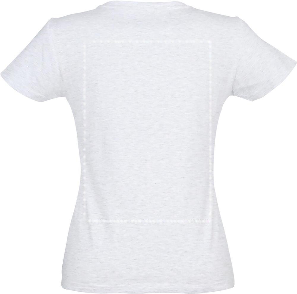 IMPERIAL WOMEN - IMPERIAL DAMES T-Shirt 190g — drukvlak achterzijde