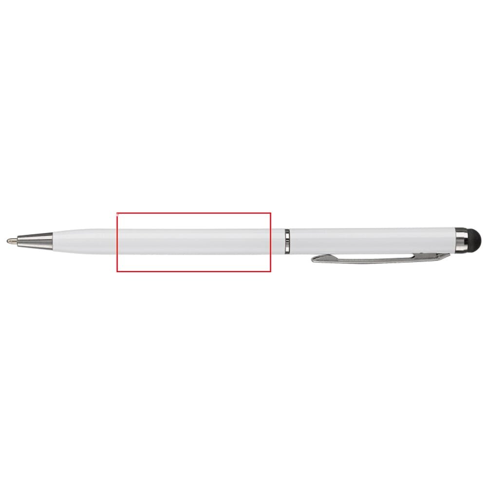 Balpen stylus metaal — drukvlak 270 graden van de clip