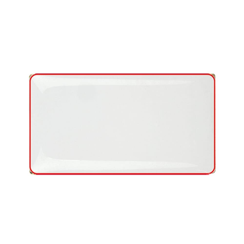 Badge metalen pin 26x14mm — drukvlak gehele bovenzijde