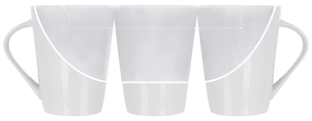 ROME - Porseleinen mok 250 ml — drukvlak binnenzijde