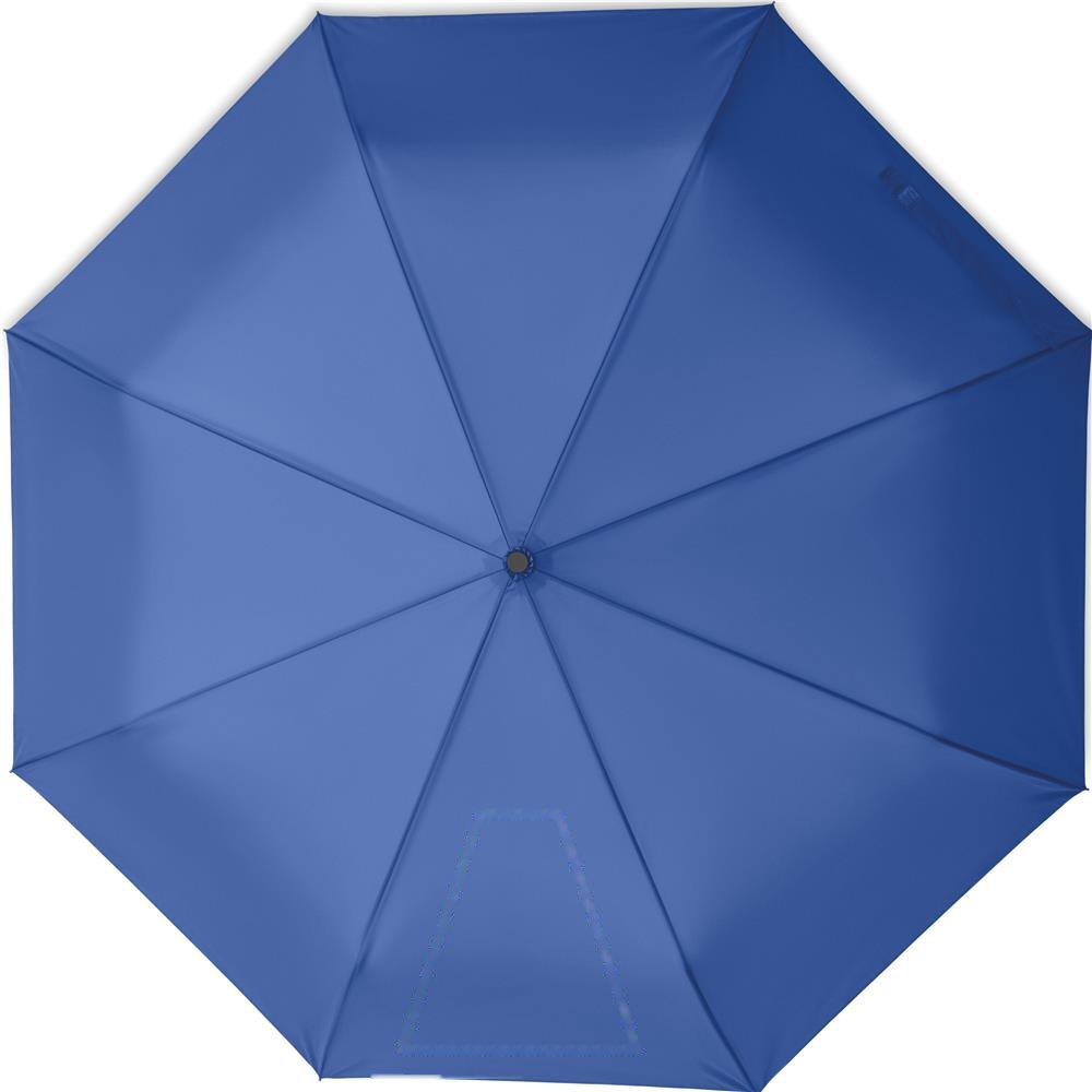 ROCHESTER - Windbestendige 27 inch paraplu — drukvlak op het onderste paneel