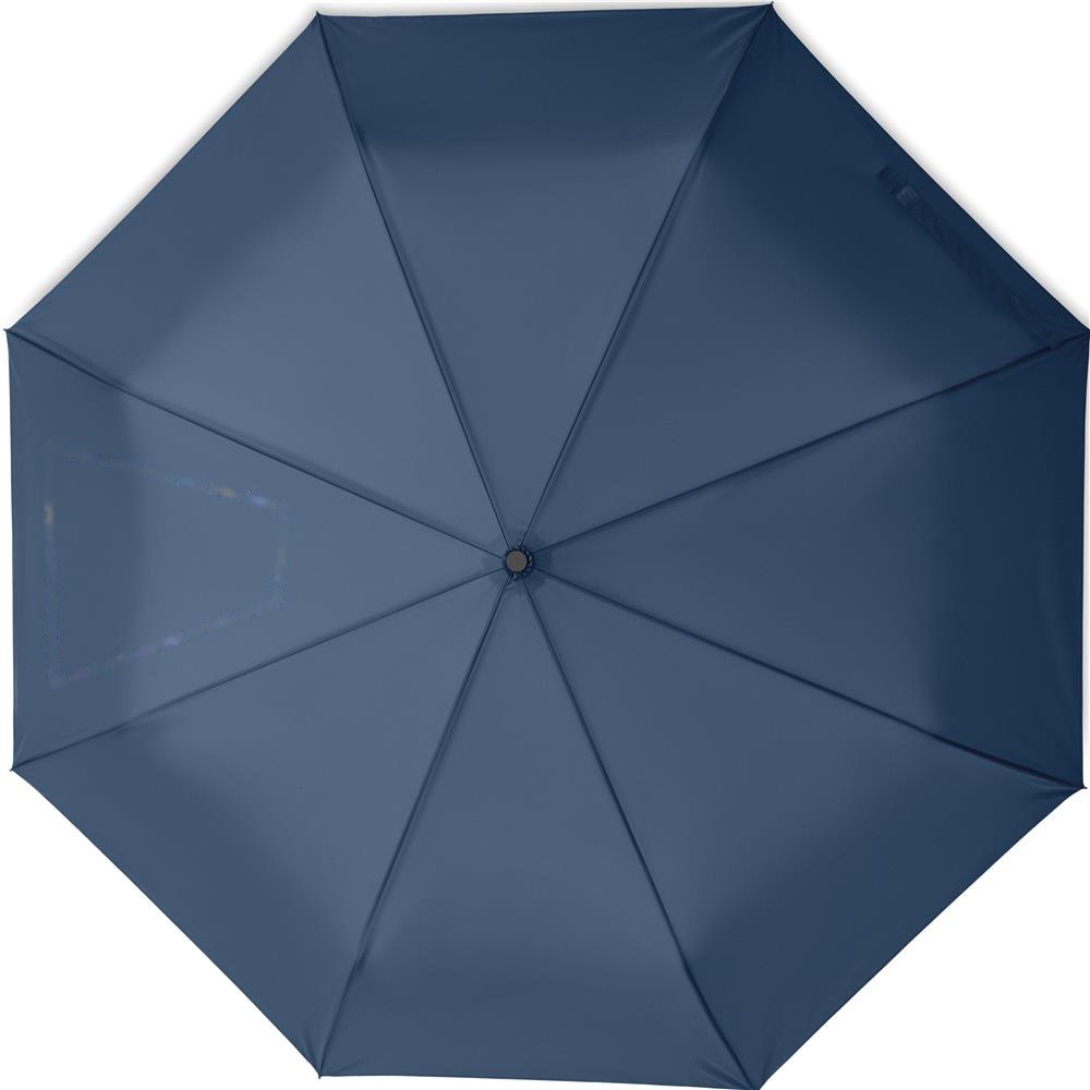 ROCHESTER - Windbestendige 27 inch paraplu — drukvlak op het linker paneel