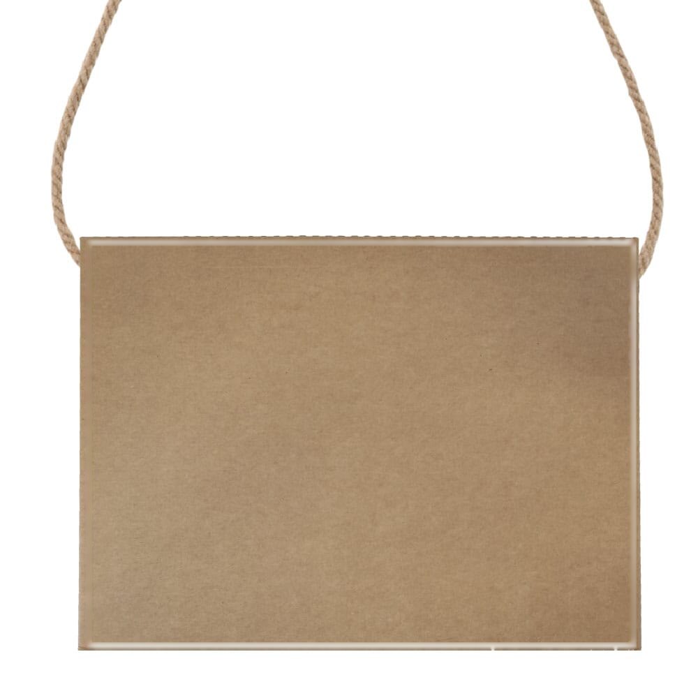 Box bag 32x16x24cm — drukvlak op de achterkant