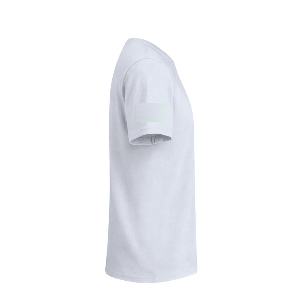 Wit Kinder T-Shirt Seiyo — drukvlak rechter mouw