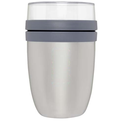 Mepal Ellipse 500+200 ml geïsoleerde lunchpot — drukvlak voorzijde