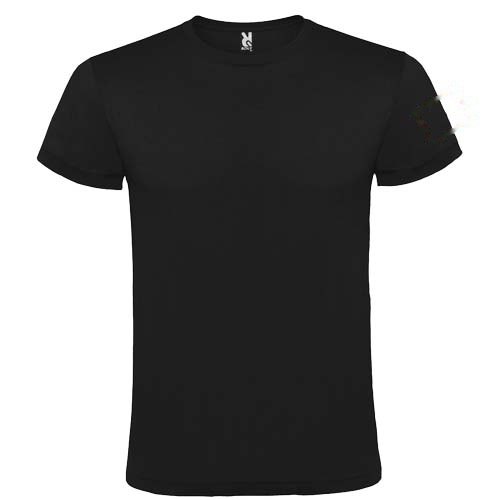 Atomic 150 g/m² unisex T-shirt met korte mouwen — drukvlak linker bicep
