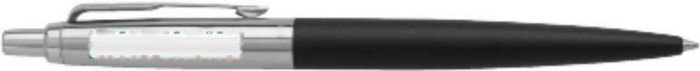 Parker Jotter XL balpen — drukvlak naast de clip linkshandig
