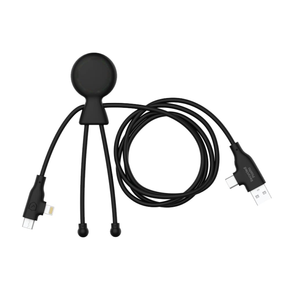 Xoopar Mr. Bio Long 60 W PD Multi Oplaadkabel 1.2 Meter — drukvlak zijde 137360