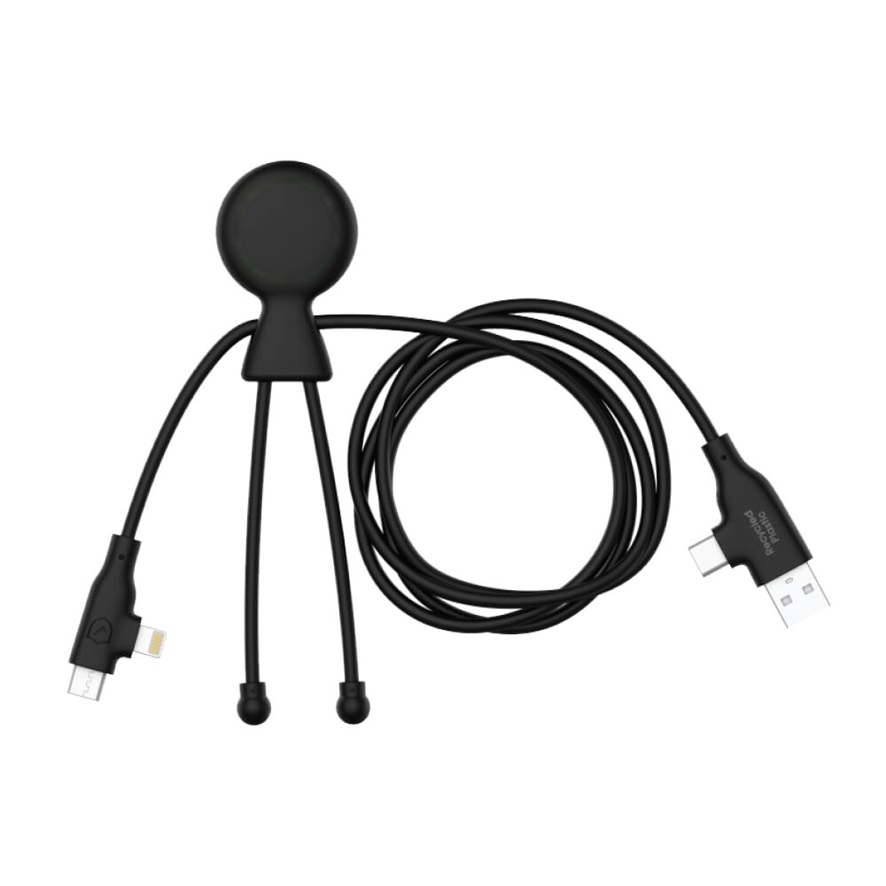 Xoopar Mr. Bio Long 60 W PD Multi Oplaadkabel 1.2 Meter — drukvlak zijde 125250