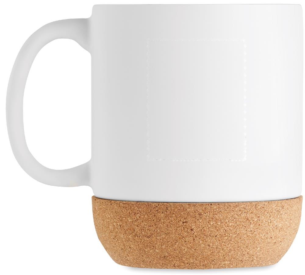MATT - Matte keramische mok 300 ml — drukvlak linkshandig