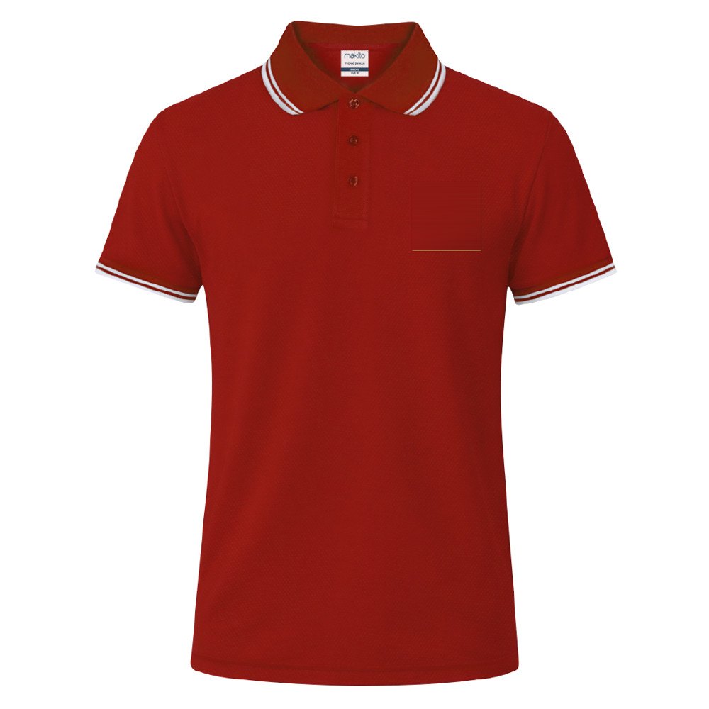 Polo Shirt Tecnic Zawak — drukvlak linkerborst