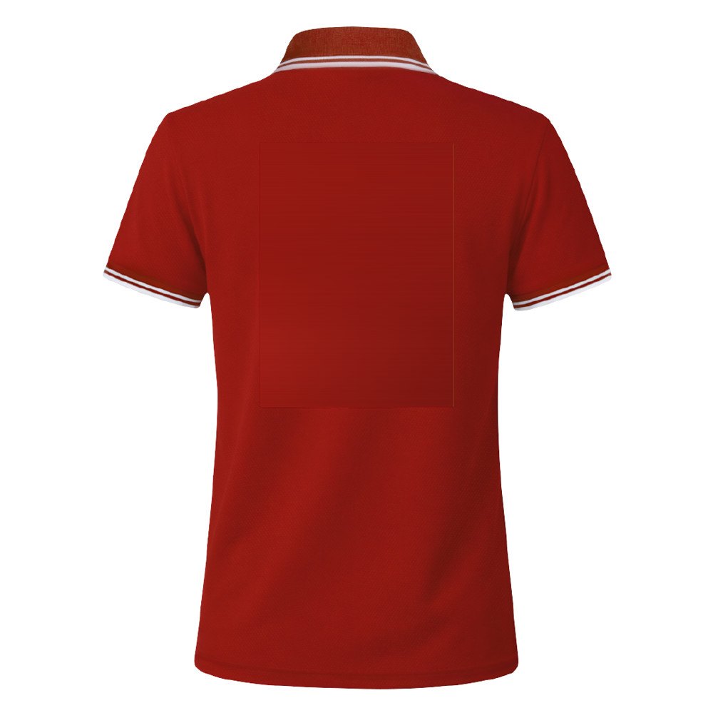 Polo Shirt Tecnic Zawak — drukvlak midden op de rug