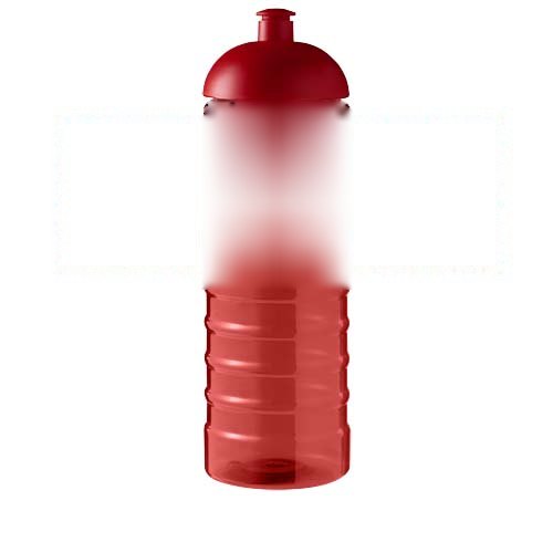 H2O Active® Eco Treble drinkfles met koepeldeksel van 750 ml — drukvlak rondom