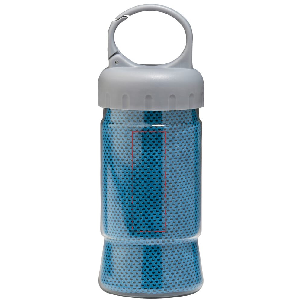 Fitness handdoek 30x90 cm — drukvlak transparante gedeelte