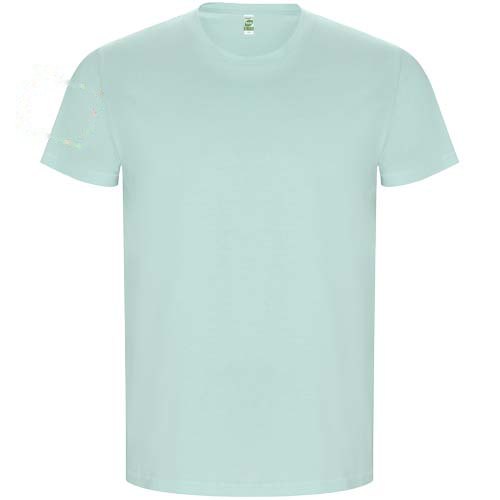 Golden 160 g/m² herenshirt met korte mouwen — drukvlak rechter bicep
