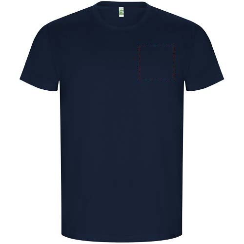 Golden 160 g/m² herenshirt met korte mouwen — drukvlak linker borst