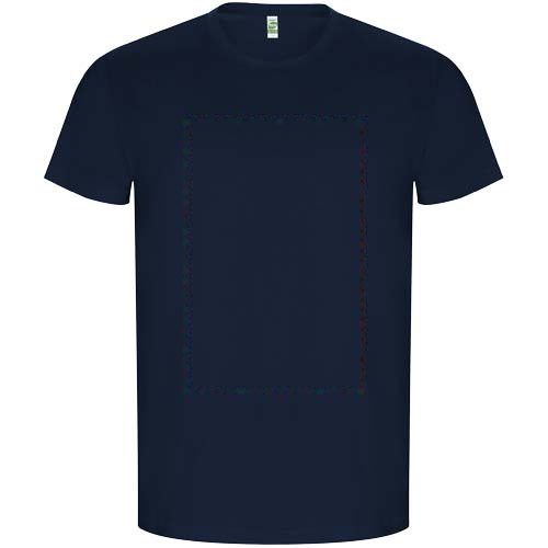 Golden 160 g/m² herenshirt met korte mouwen — drukvlak impact volledige voorzijde