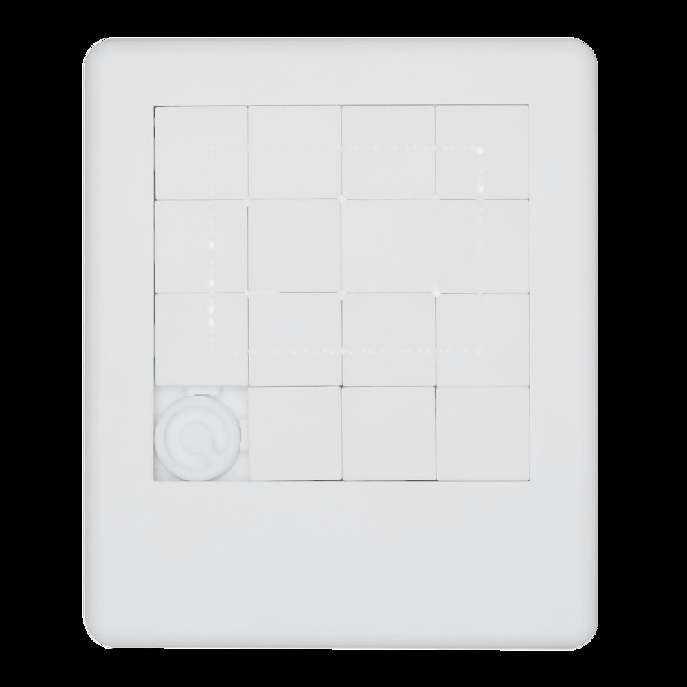 PASTIME - Schuifpuzzel — drukvlak op de puzzelstukjes
