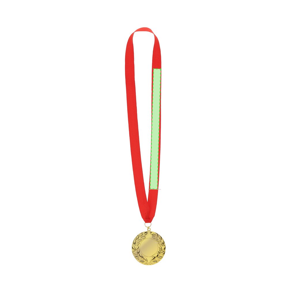 Medaille Binea — drukvlak rechterzijde lint