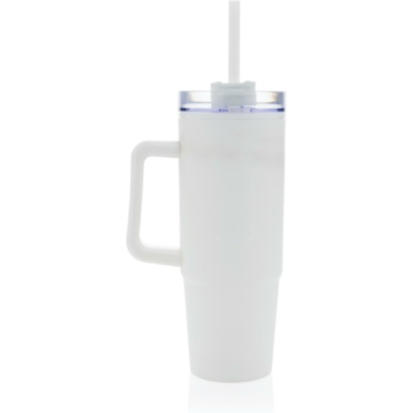 Tana RCS plastic tumbler met handvat 750 ml — drukvlak artikel achterzijde boven