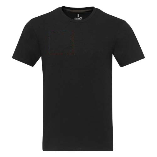 Avalite 160 g/m² unisex Aware™ gerecycled T-shirt met korte mouwen — drukvlak rechter borst