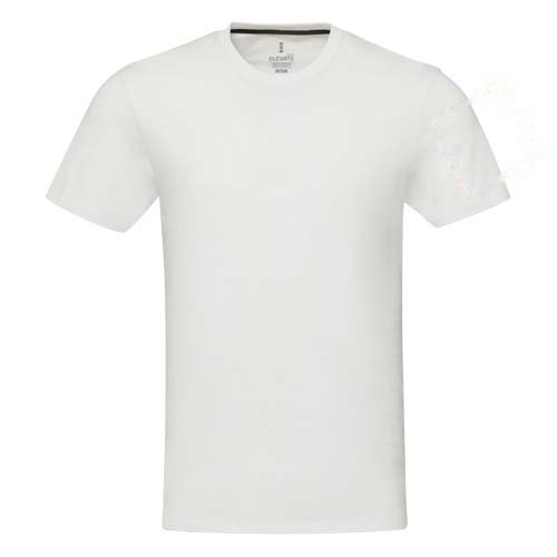 Avalite 160 g/m² unisex Aware™ gerecycled T-shirt met korte mouwen — drukvlak linker bicep