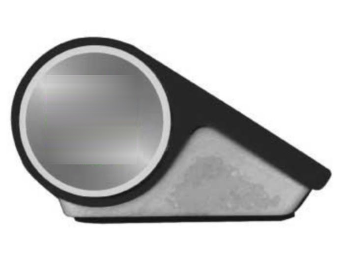 Aluminium USB hub Leo — drukvlak zijkant links