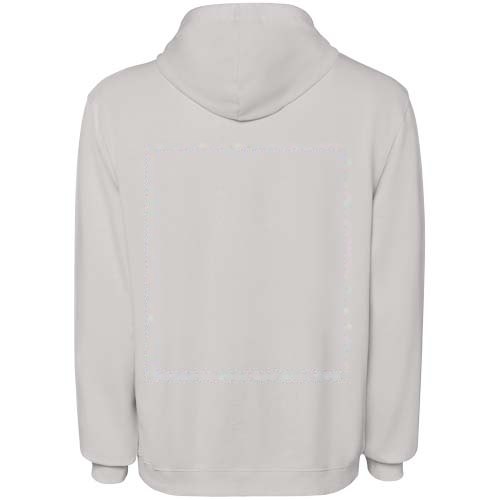 Kenia 250 g/m² unisex hoodie — drukvlak impact hoog op de achterzijde