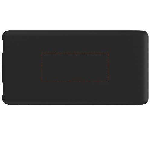 SCX.design P30 8000 mAh powerbank solar met oplichtend logo — drukvlak voorzijde