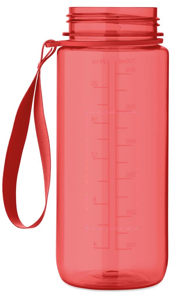 ENKEL - Sportdrinkfles 700ml — drukvlak achterzijde