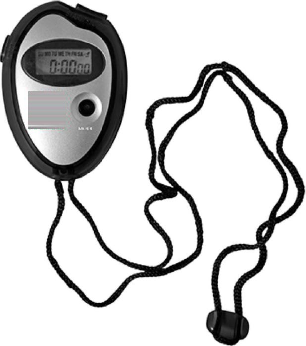 PS stopwatch Melitta — drukvlak voorzijde